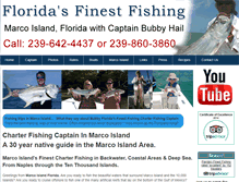 Tablet Screenshot of floridasfinestfishing.com